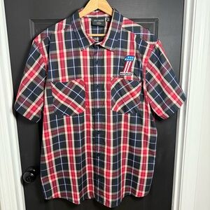 Harley-Davidson Multicolor Plaid Button Down Shirt